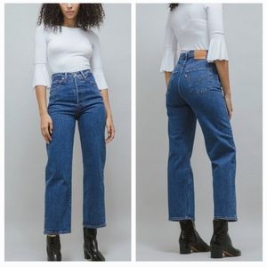 Levi's Ribcage Straight Ankle Women's Jeans 25W x 29L
